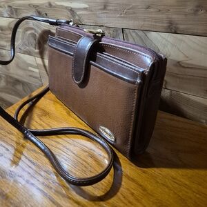 Liz Claiborne Brown Leather Women's Wallet